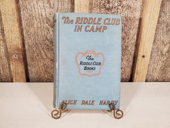 The Riddle Club in Camp Alice Dale Hardy 1924 - Etsy
