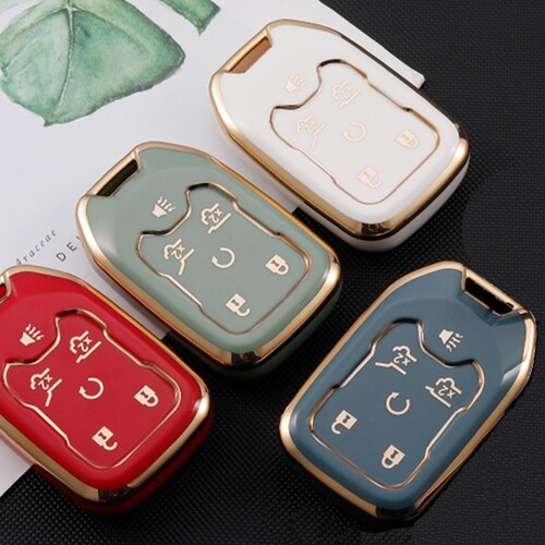 Key Fob Cover Crafted TPU Protector Case Compatible With GMC Etsy