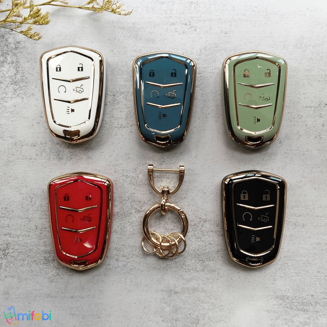 New Fashion TPU Car Key Case Cover For Cadillac SRX 2015 2016 ATS