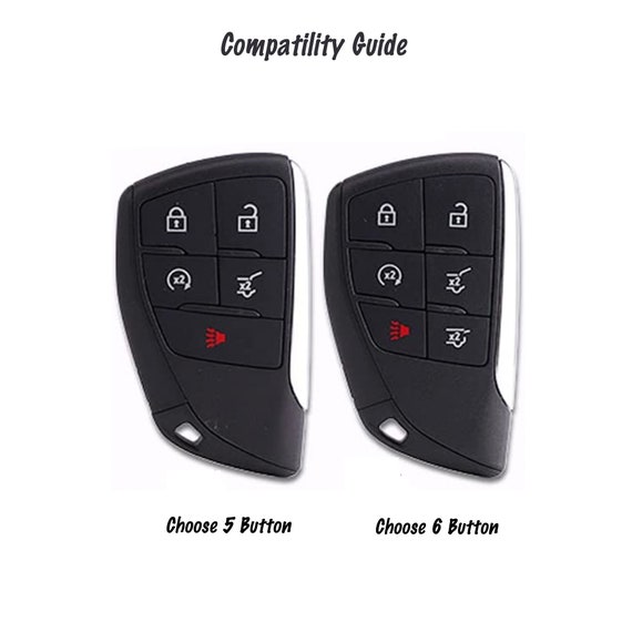 Key Fob Cover Crafted TPU Protector Case for GMC Yukon 2021 2022