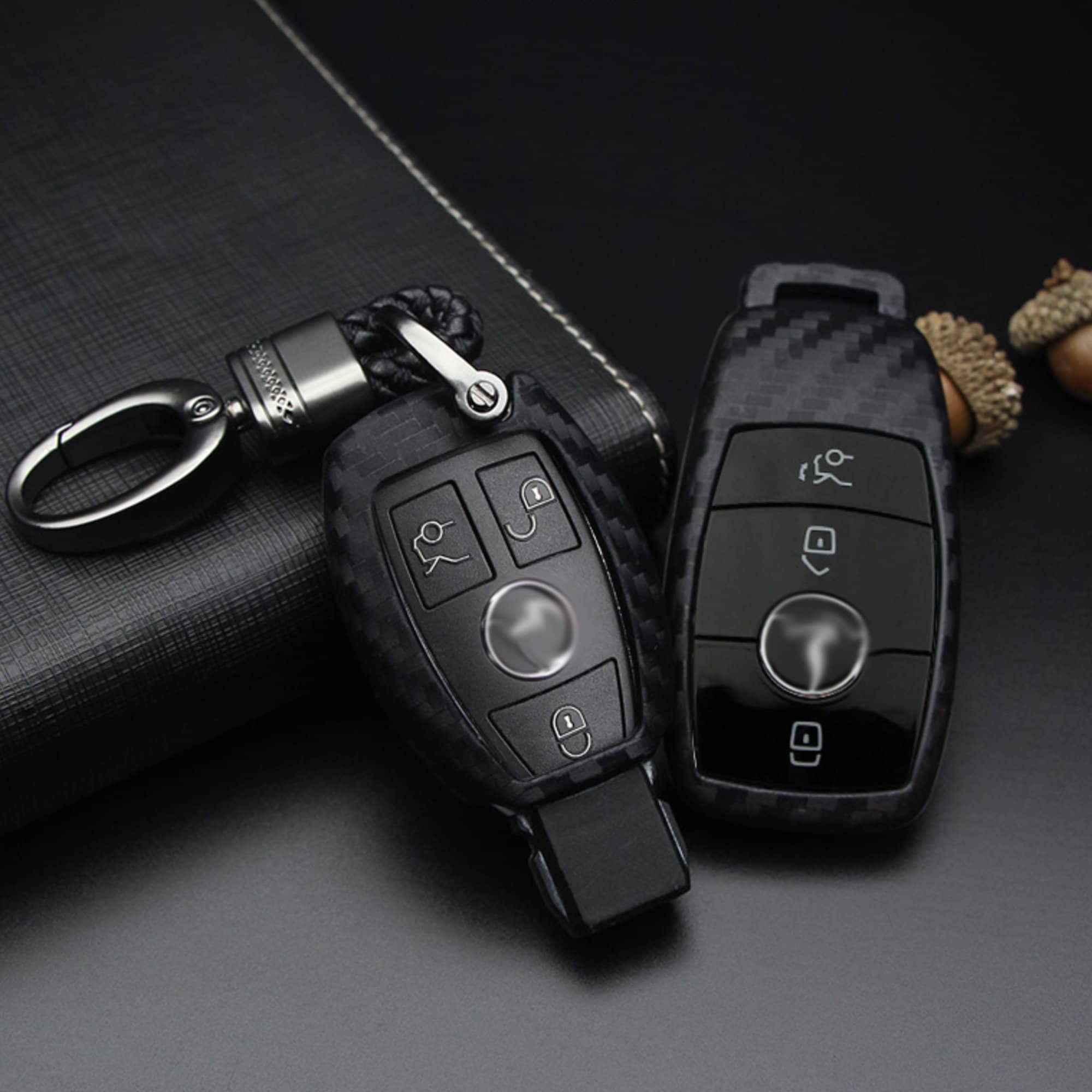 Silicon Key Fob Cover Case for Mercedes Benz C E S ML S Class