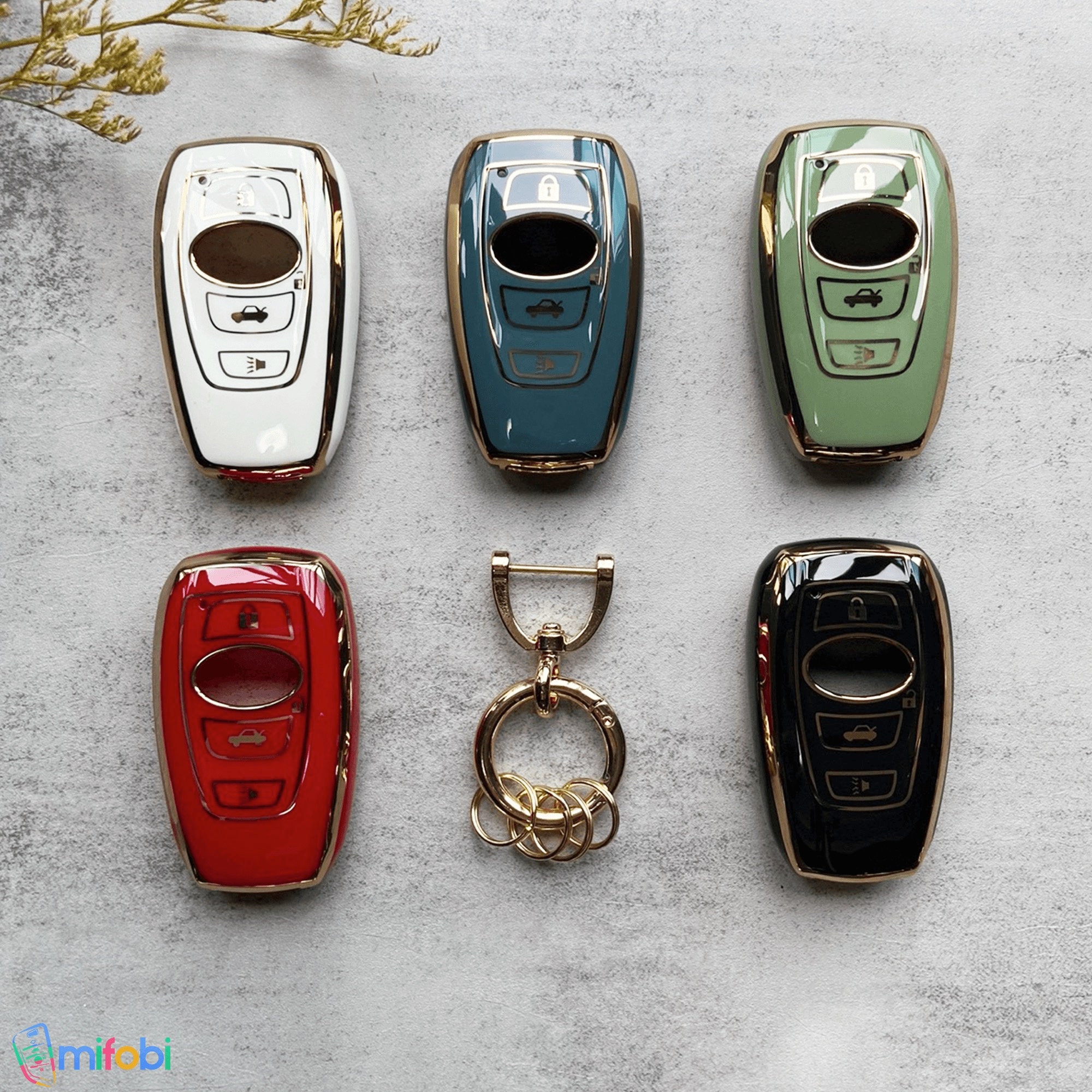 Key Fob Cover for Subaru Forester Impreza Outback WRX BRZ