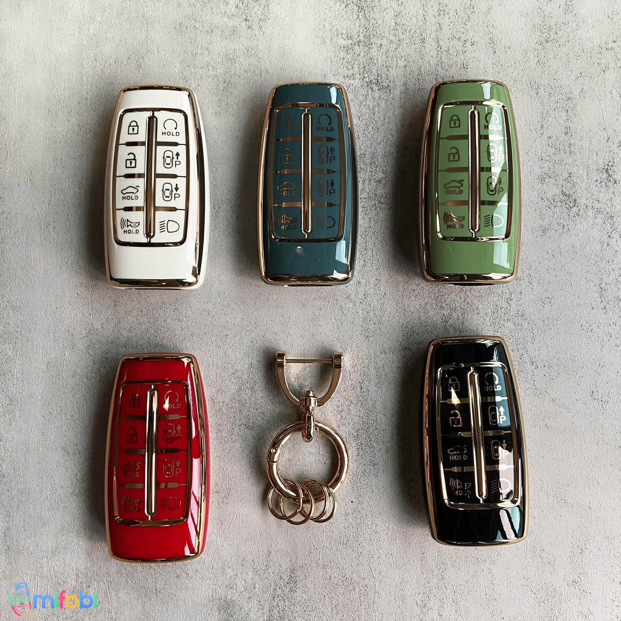 Dekni Mfg Custom Leather Keychains with Your Logo | Made in USA