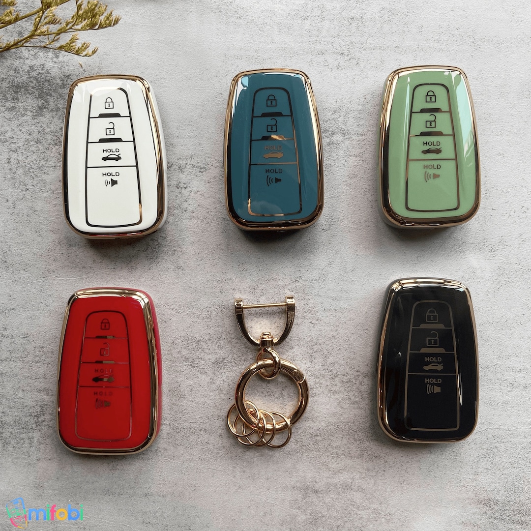 Key Fob Cover Case for Toyota Highlander Rav4 Camary CHR Corolla Avalon