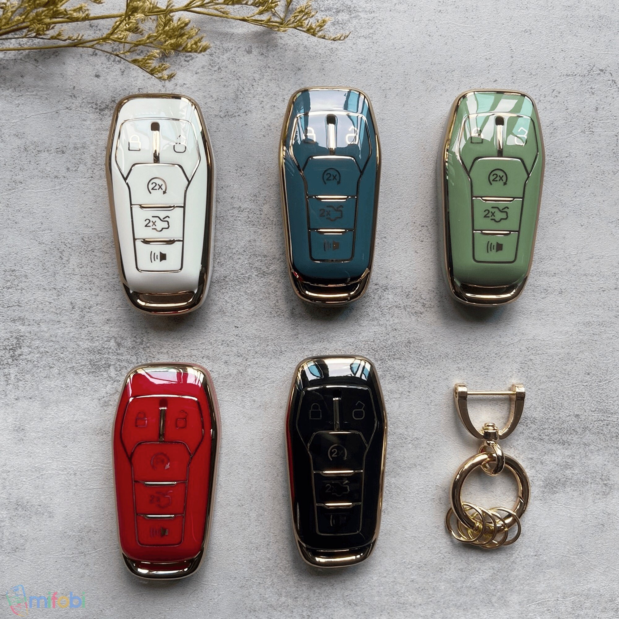 2015 mustang shop key fob cover
