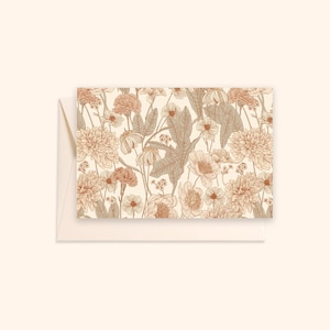 Mini card and envelope - Thabor - Illustration drawn on tablet - Printed on thick textured paper - Pablo is a girl