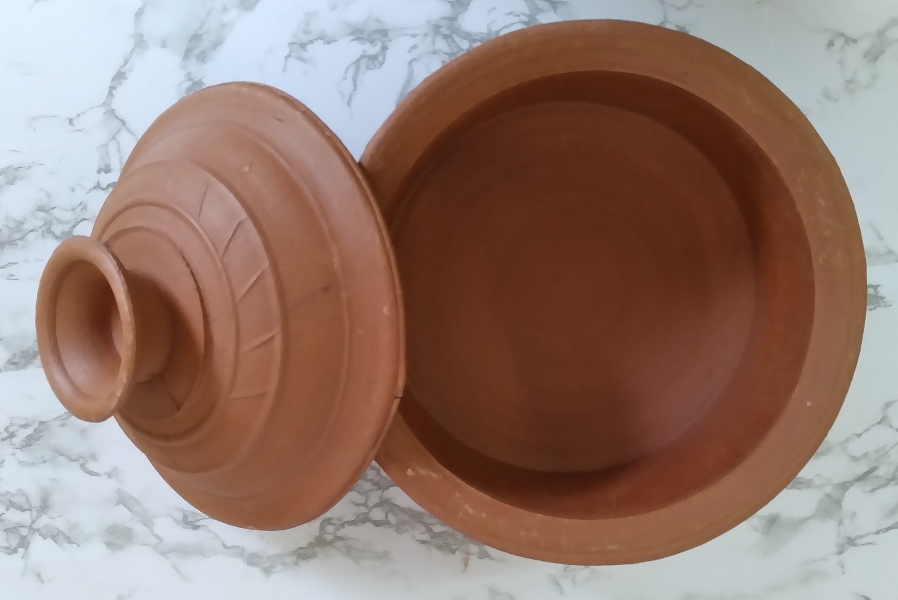 Hand made clay cooking pot gas stove capable 9 inch dia & Etsy