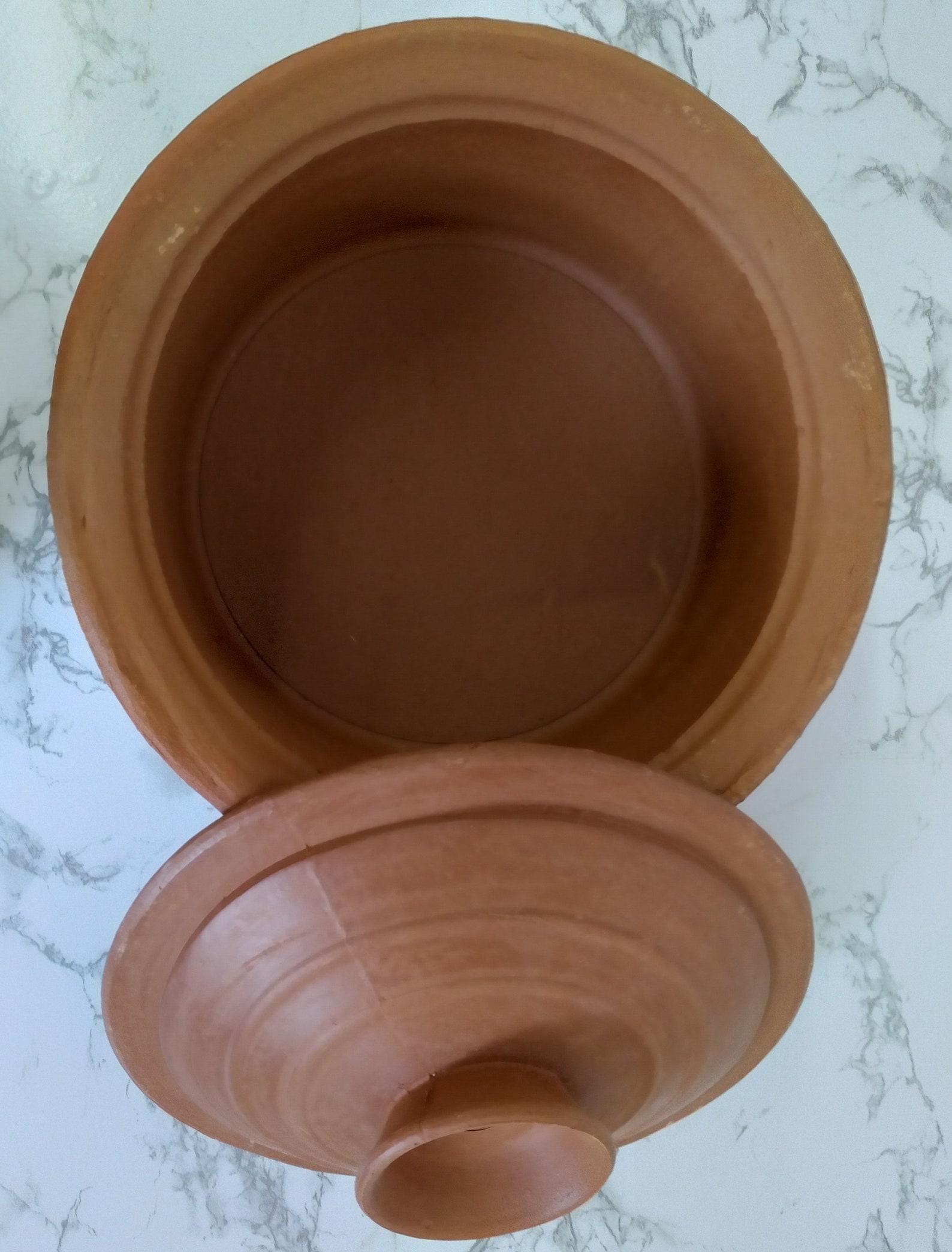 Hand made clay cooking pot gas stove capable 9 inch dia & Etsy