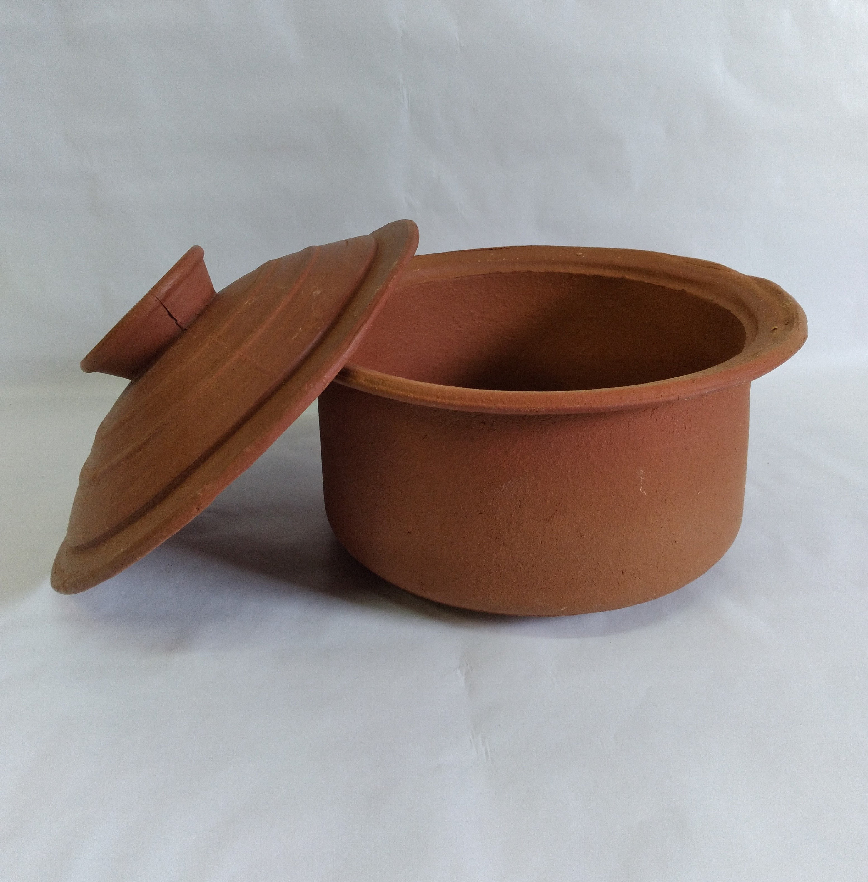 Hand made clay cooking pot gas stove capable 9 inch dia & Etsy