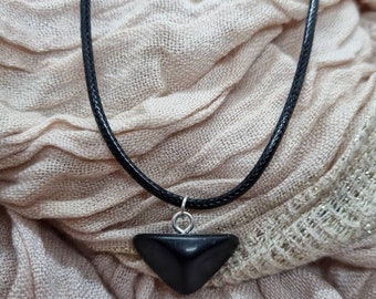 Shungite pendant necklace gift crystal