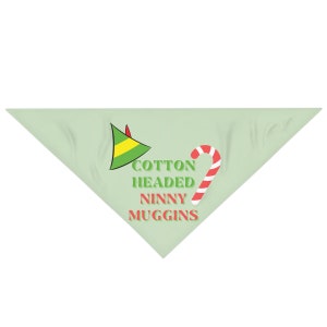 Cotton Headed Ninny Muggins - Pet Bandana