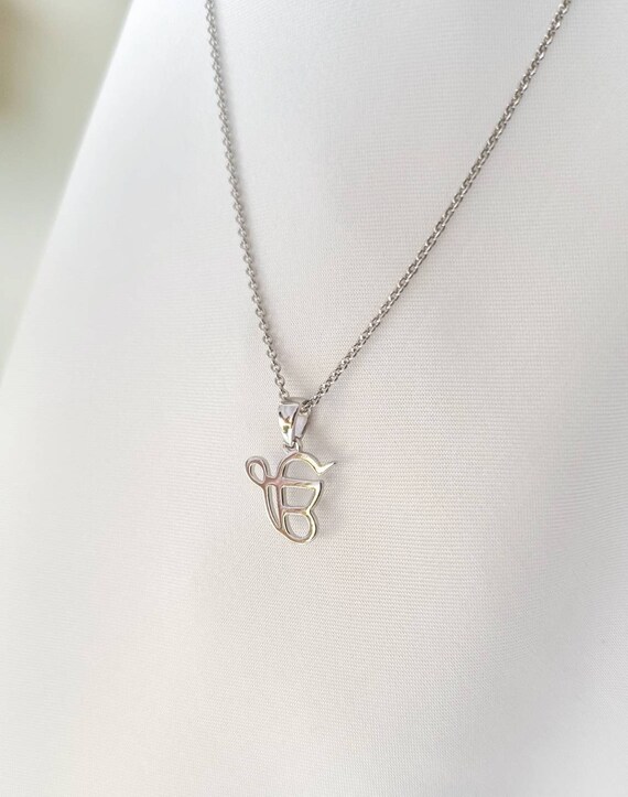 Ek Onkar Silver Rhodium Plated Sterling Silver Pendant ek Onkar