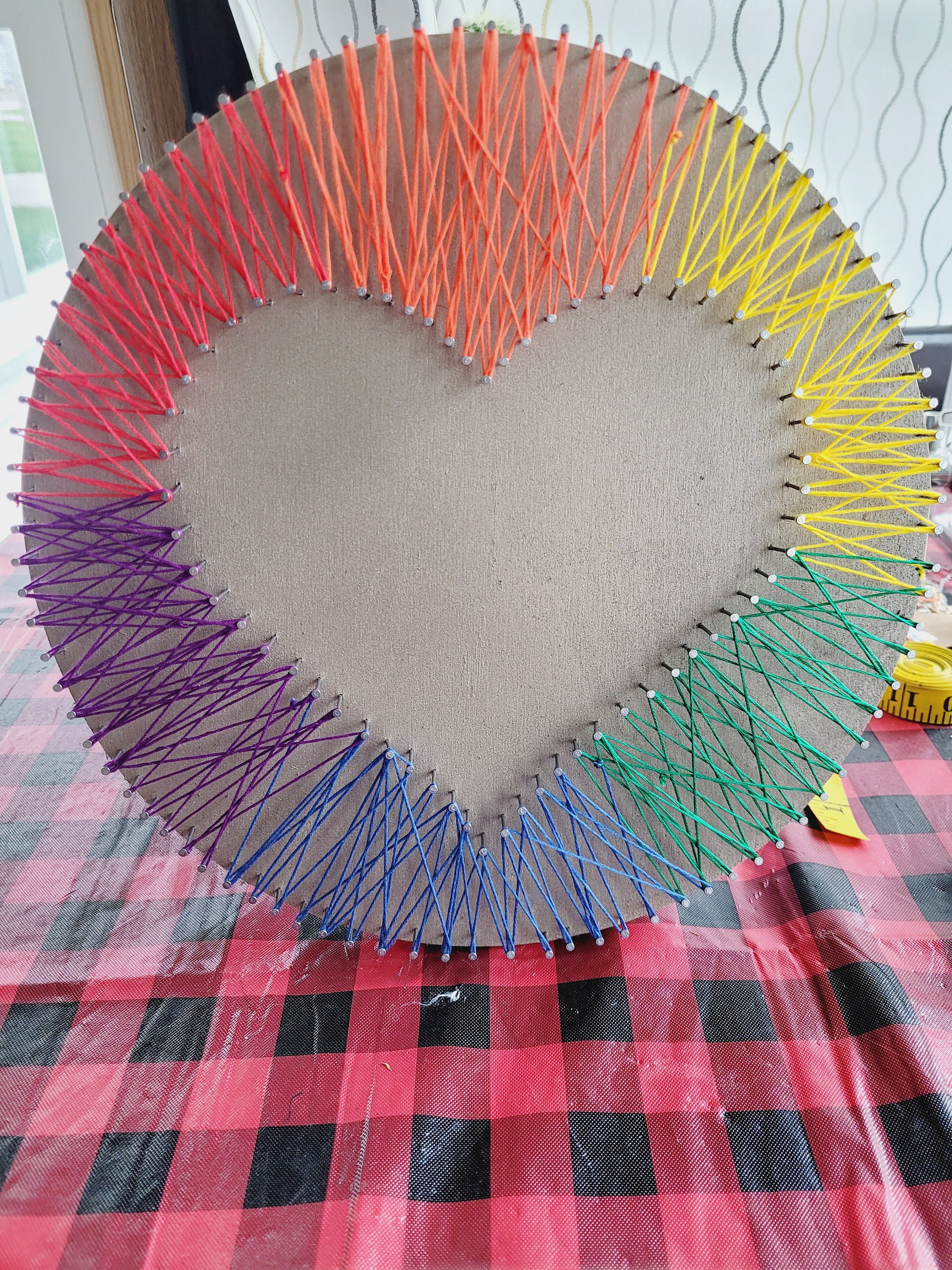 Custom Circle String Art - Etsy