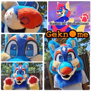 Open - Kidcore Puppy Fursuit Mini Partial (Check Description)