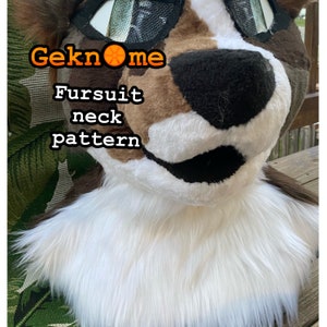Fursuit Neck Pattern (PDF Download)