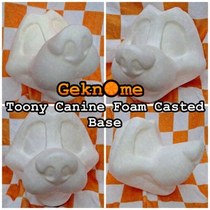 Toony Canine Fursuit Foam Casted Headbase