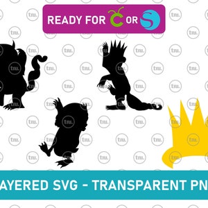 Where The Wild Things Are svg and png, Wild Things svg and png,