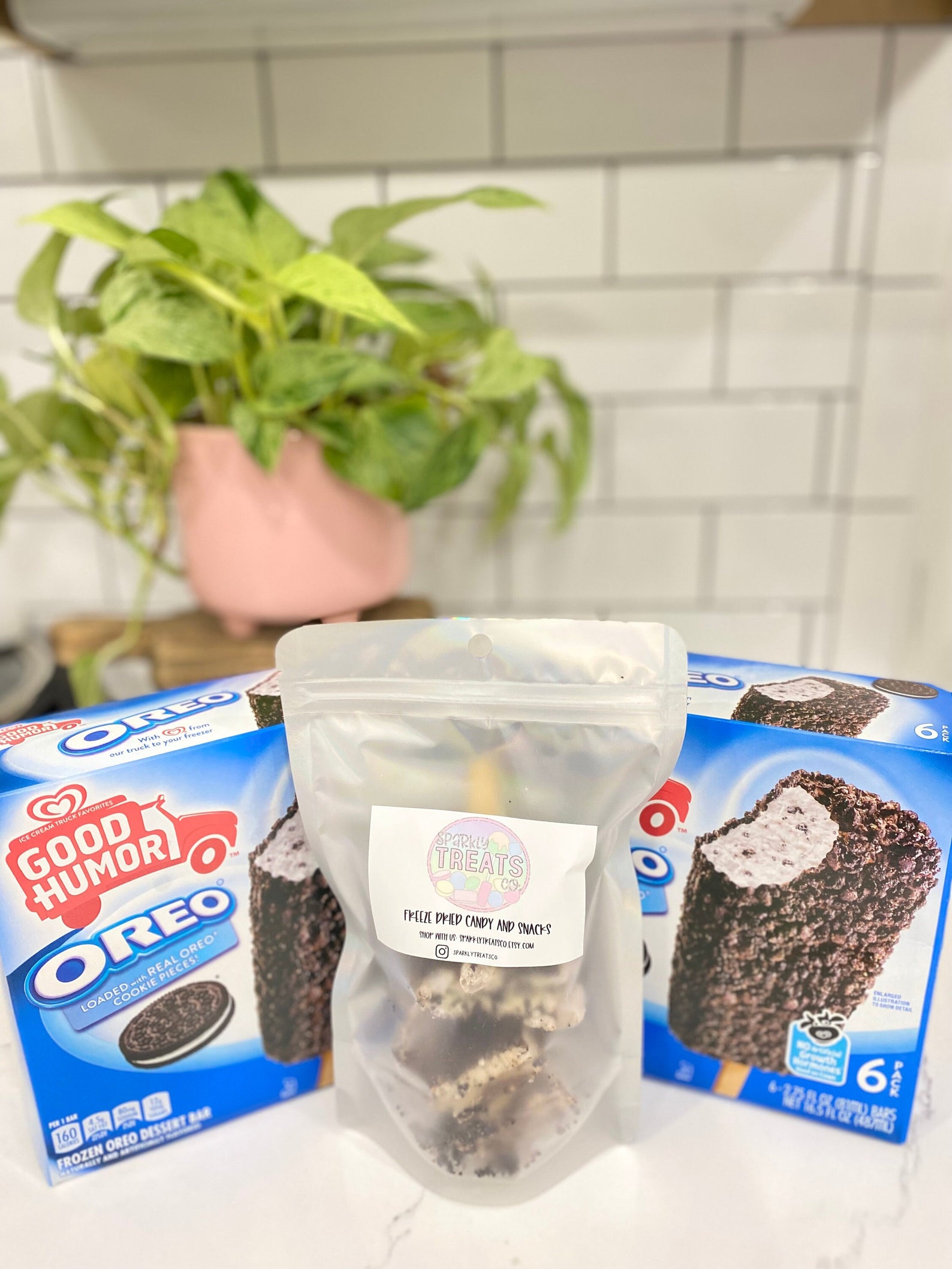 Freeze Dried Oreo Ice Cream Bars Etsy