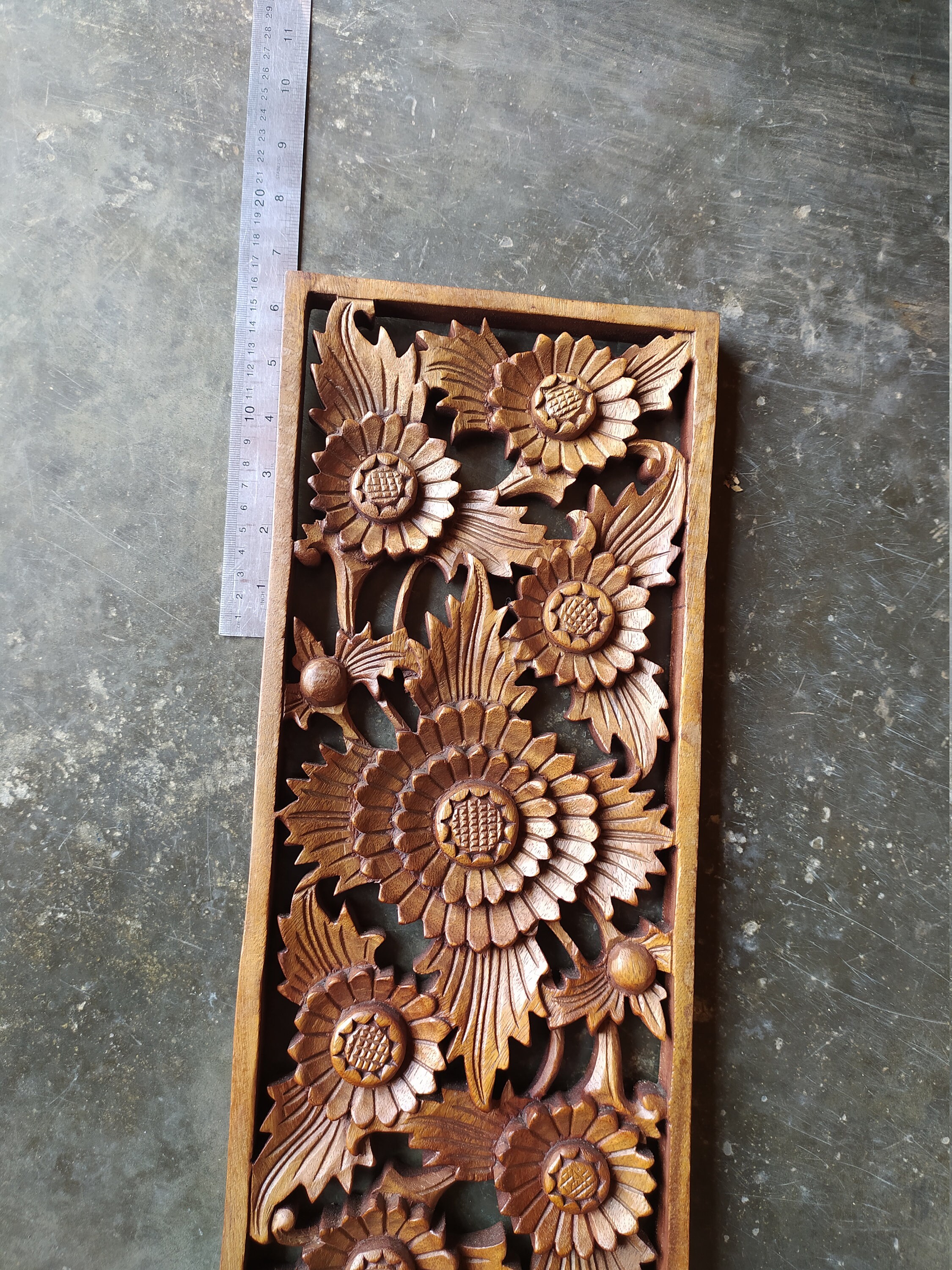 Wunderbare Sonne Blume Wandbehang Wanddekoration hergestellt | Etsy