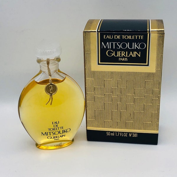 GUERLAIN MITSOUKO vintage 50ml edt splash Goutte 1996 PA1VA parfum vrouw eau de toilette lalique cap prijs