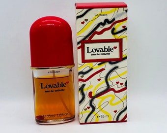 LOVABLE VINTAGE 55 ml Parfüm Eau de Toilette Spray schwer zu finden Sammler Frau Frau Femme Diana de Silva