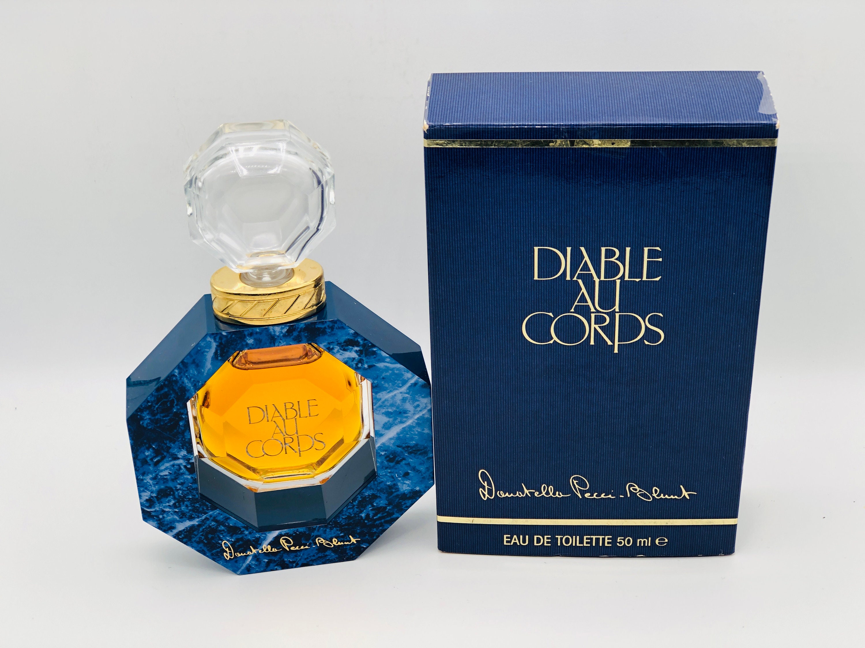 eau de parfum diable au corps donatella pecci b - Comprar Miniaturas de  perfumes antigos no todocoleccion