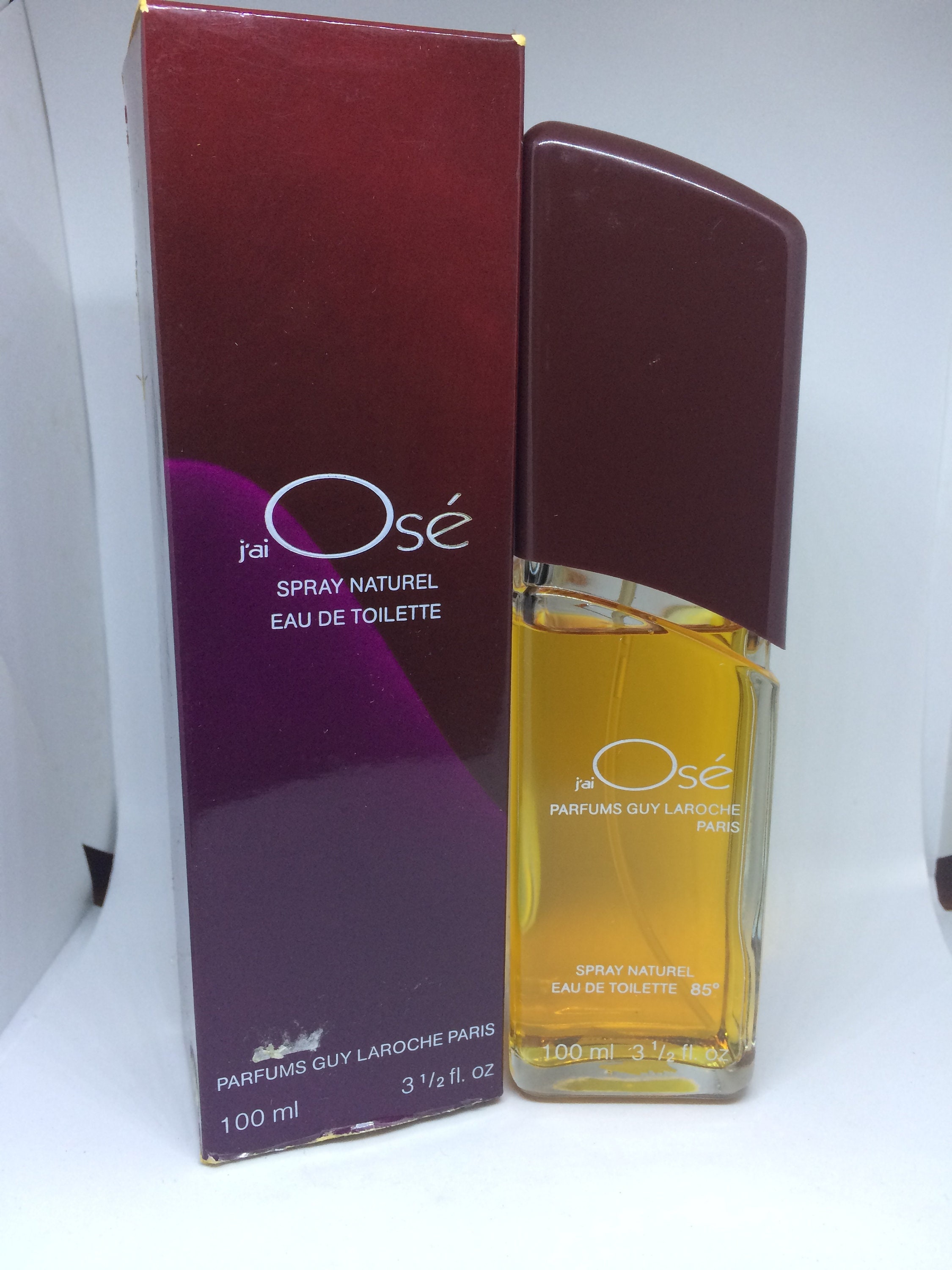 Guy LAROCHE J'AI OSE Perfume Woman Ultra Rare 100 Ml Edt Guy LAROCHE J'AI OSE Perfume Woman Ultra Rare 100 Ml Edt