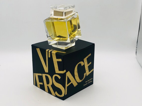 GIANNI VERSACE V E 50 Ml Vintage Perfume Edp Splash Eau De Parfum Classic Discontinued Hard to Find Woman Woman Femme Etsy Ireland