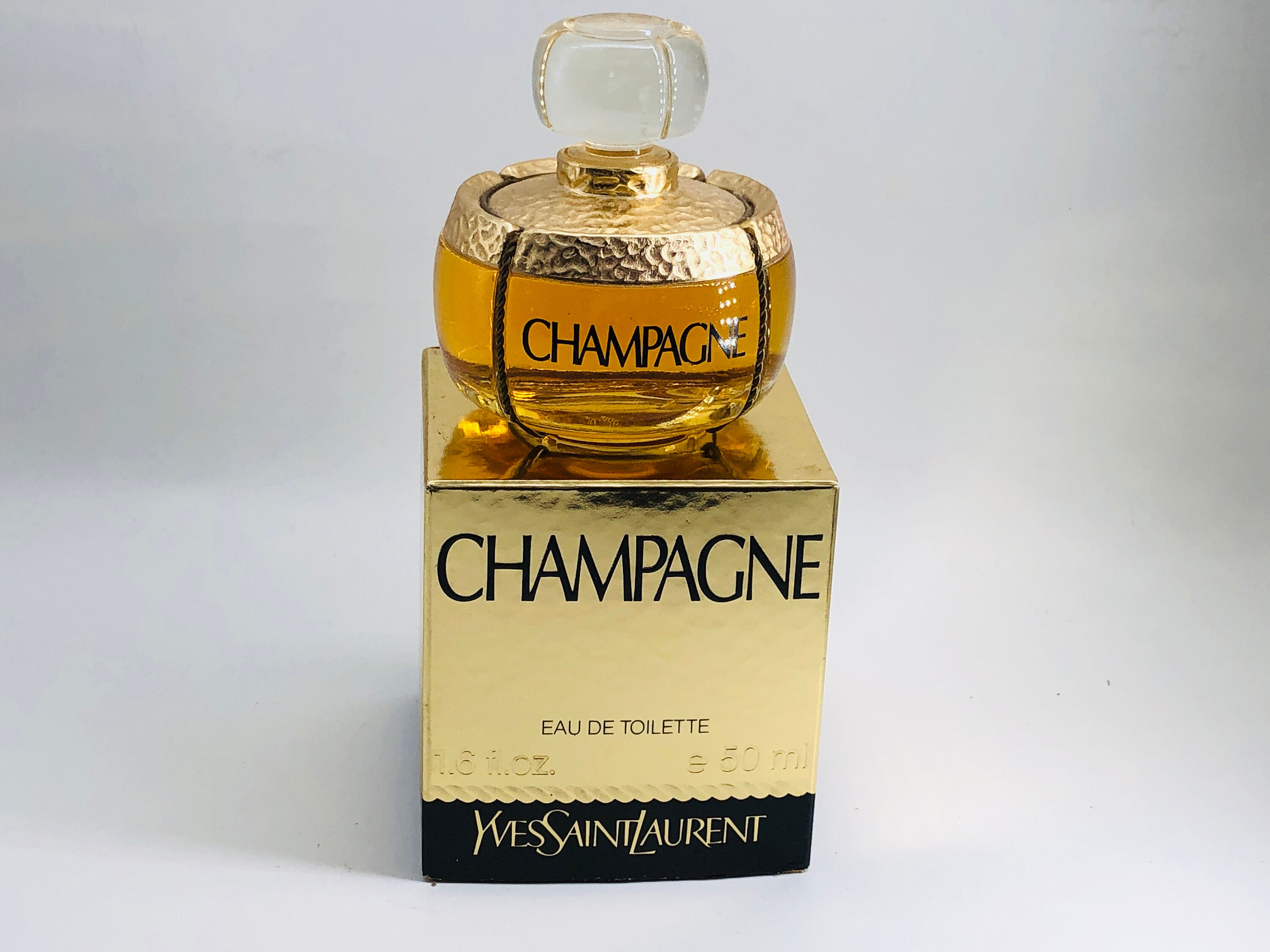 YSL CHAMPAGNE VINTAGE Rare Women s Perfume 50 Ml Splash Edt Yves Saint Laurent First Edition Discontinued Perfume Eau De Toilette Etsy