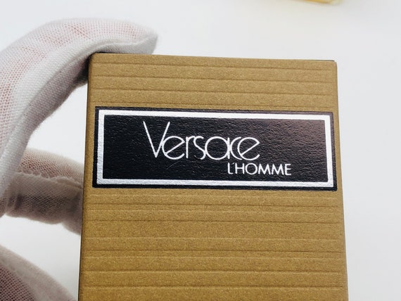 PERFUME VERSACE L HOMME Vintage 50 Ml Edt Splash Rare Gianni Men Eau De Toilette Pour Homme Pre Barcode Etsy Israel