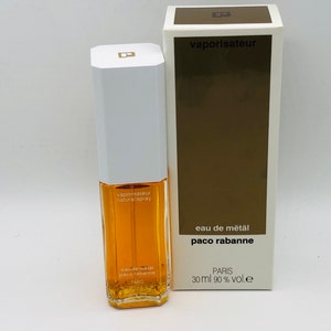 Parfüm Eau De Metal PACO RABANNE VINTAGE 30 ml Spray Edt raro eingestellte Erstausgabe Eau de Toilette Bild 1