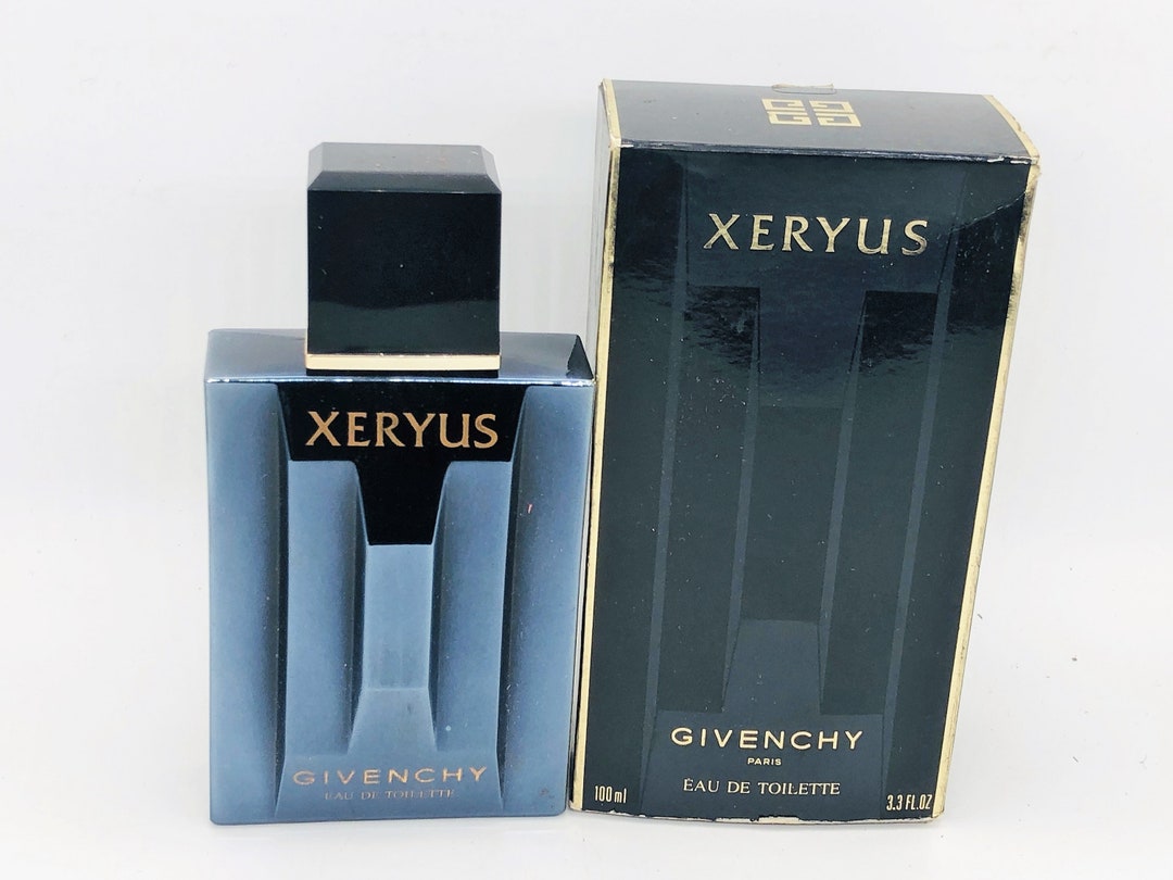 GIVENCHY XERYUS Vintage Perfume 100 Ml Splash Hard to Find Eau De Toilette Edt Pour Homme 80s Discontinued Etsy Canada