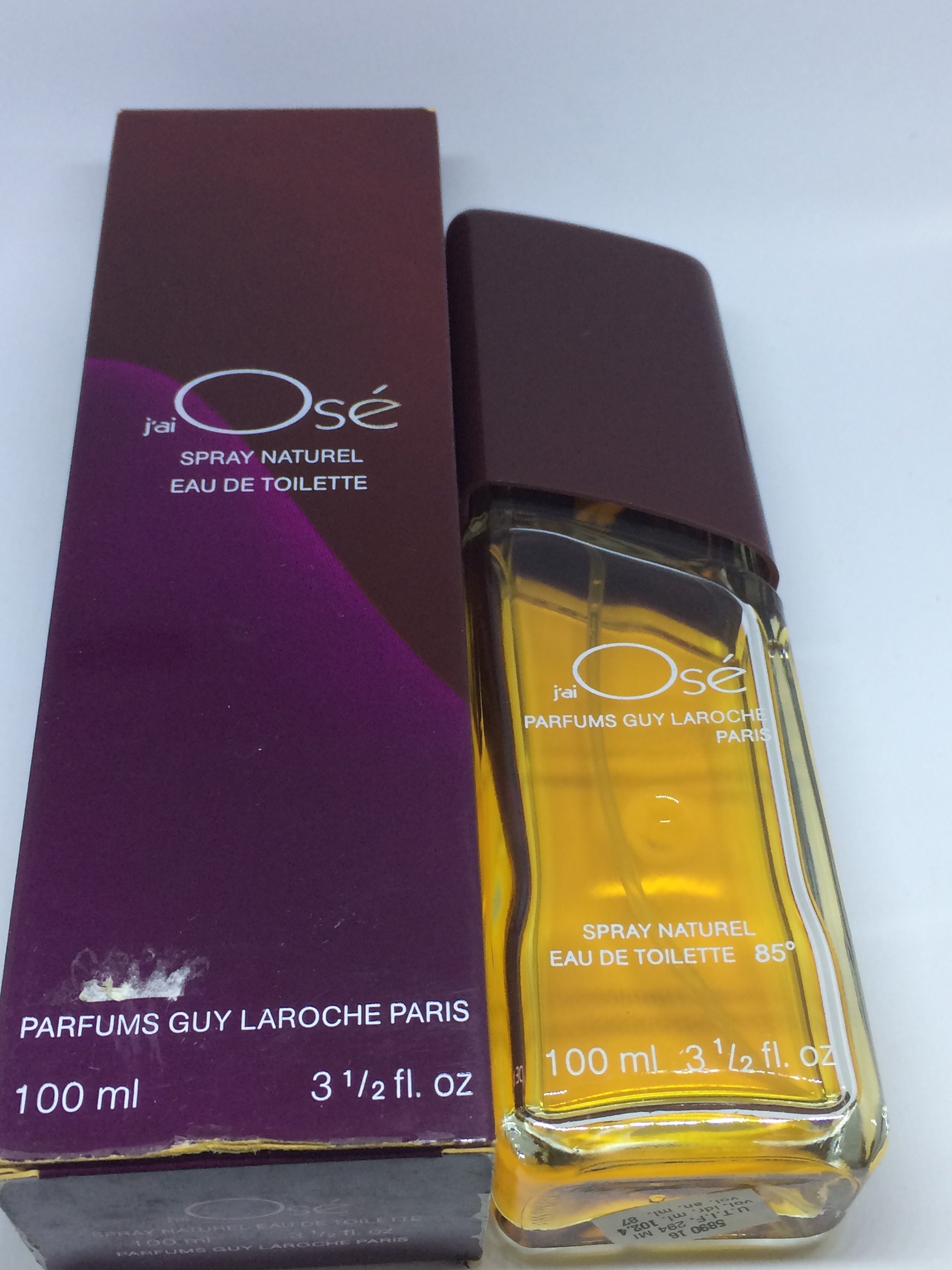 Guy LAROCHE J'AI OSE Perfume Woman Ultra Rare  Ml Edt   Etsy Canada