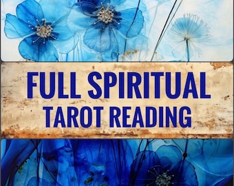 Volle Tarot-Lesung Spirituelle Anleitung Video-Aufnahme