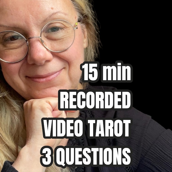 Real Tarot Reading Video | No AI | Recorded 15 minutes | Three Questions |