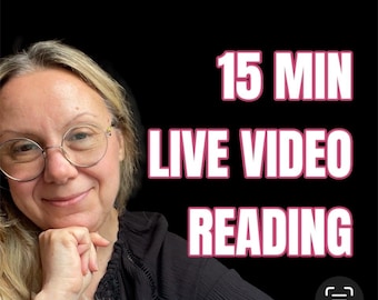 Live tarotlezen: 15 min. videogesprek