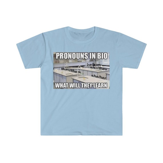 Pronouns in Bio Funny Meme T-shirt - Etsy Singapore Pronouns in Bio Funny Meme T-shirt - Etsy Singapore
