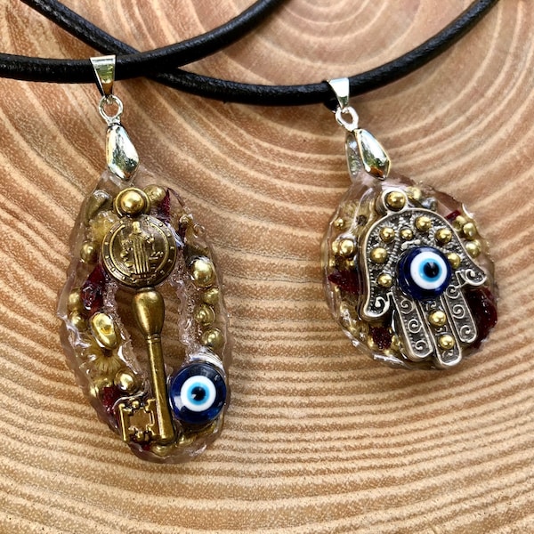 Protection Necklace Etsy