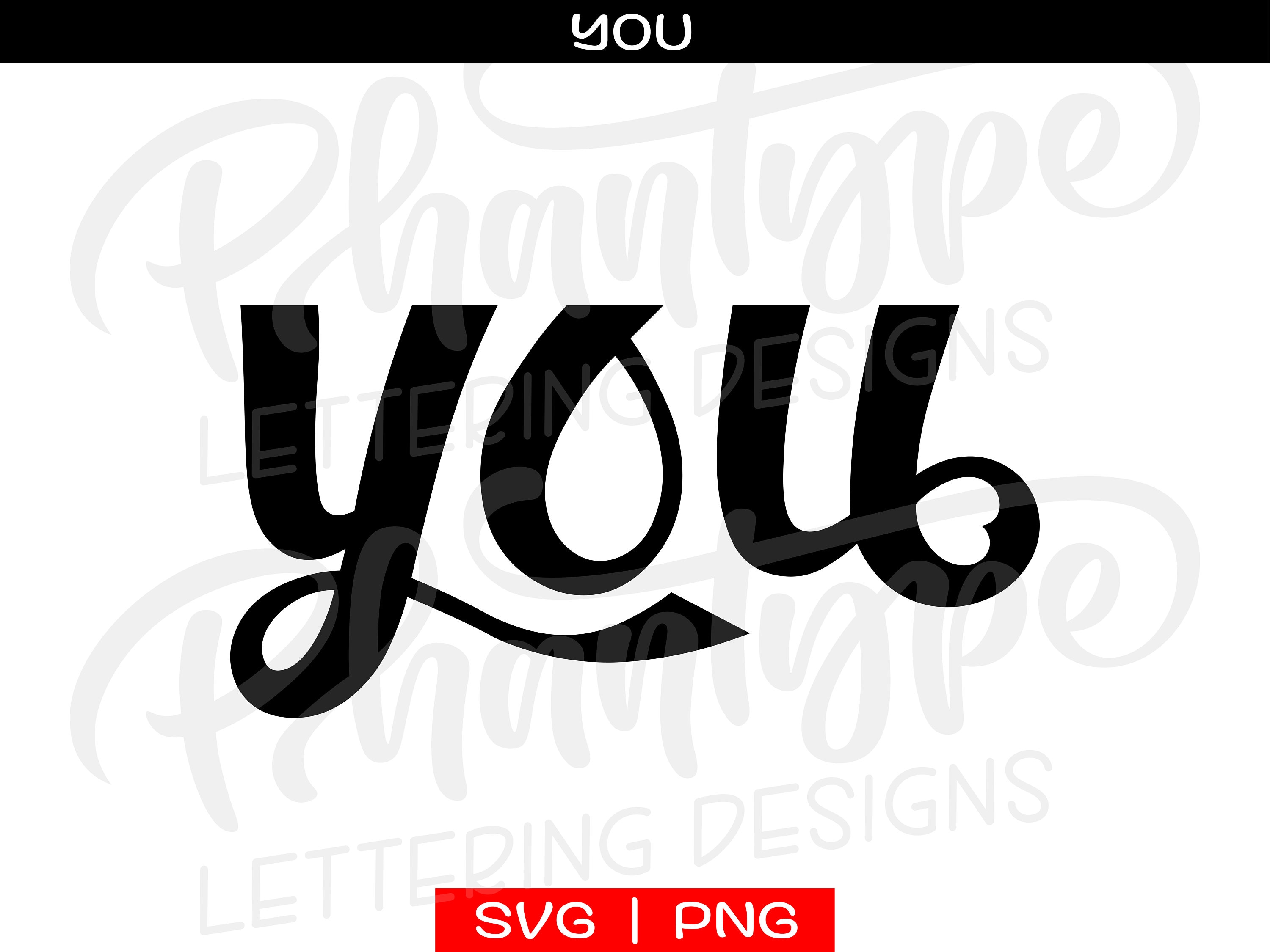 The Word You In Cursive