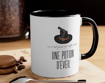 Potion d&#39;Éveil - Accent Coffee Mug, 11oz - french version - version française