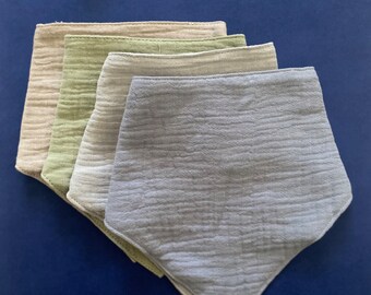 4 Piece Baby Bibs