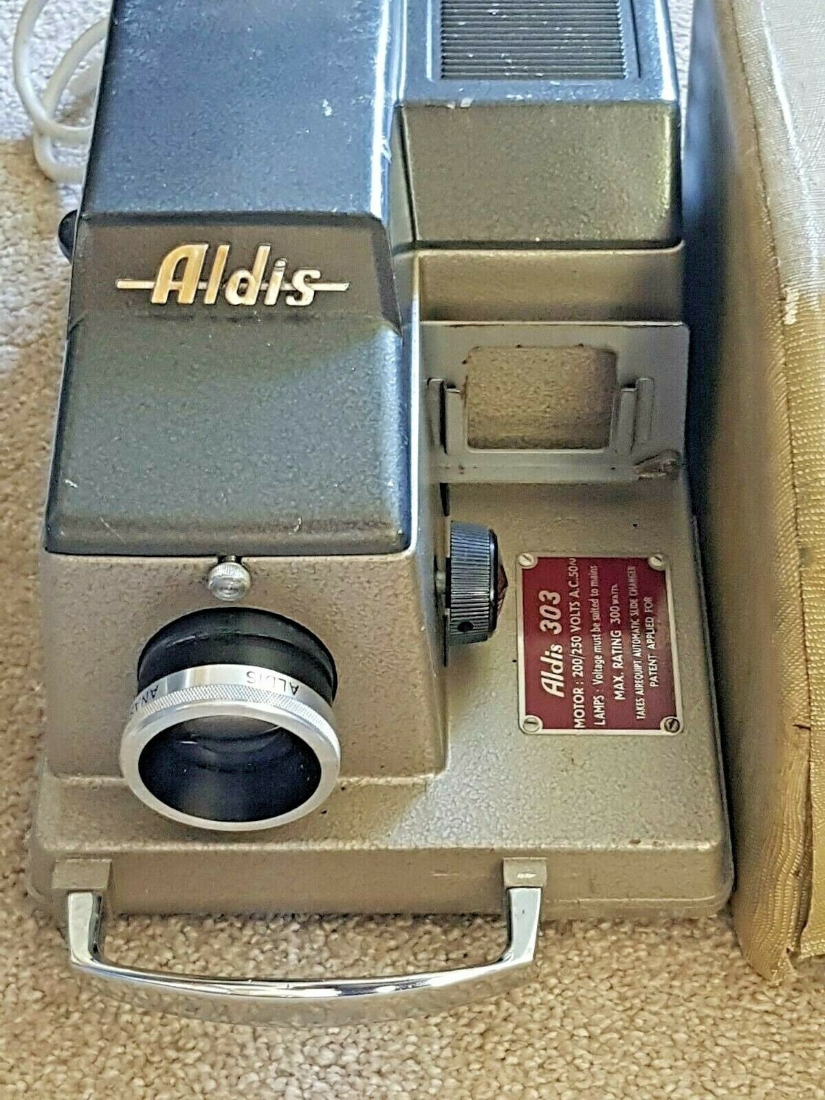 Vintage 35mm slide shows aldis 303 slide projector 1950s good Etsy