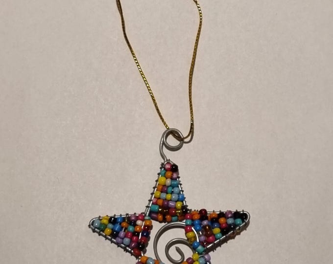 Handmade Beaded Christmas decorations - Made in South Africa