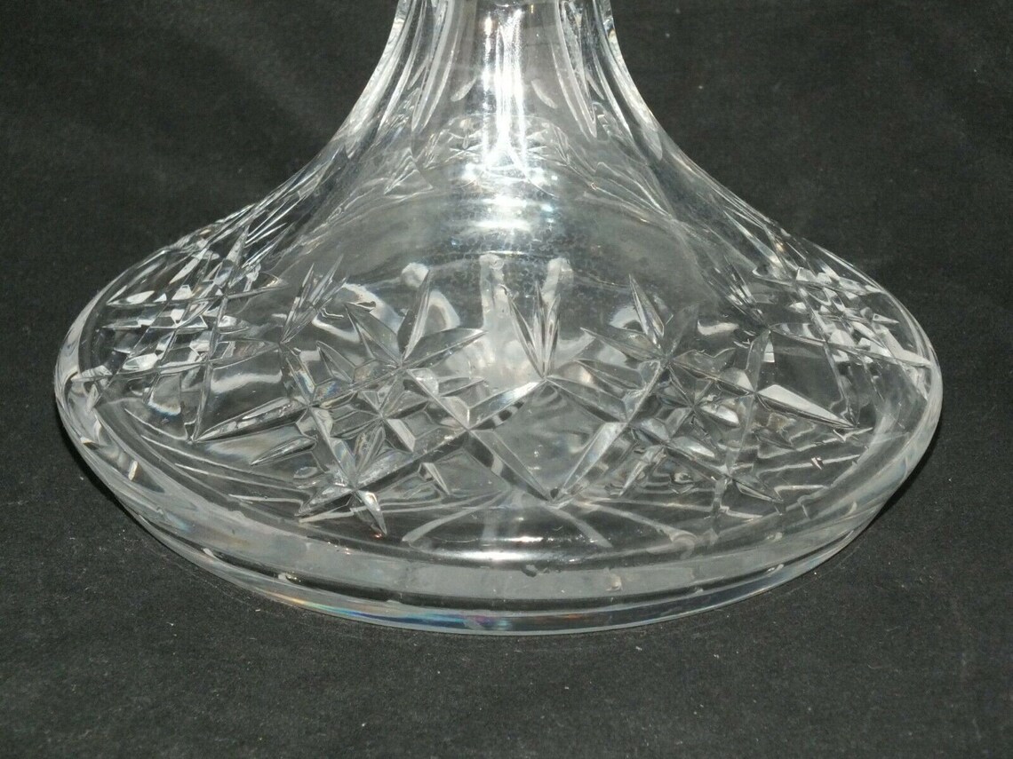 Edinburgh crystal lomond 10 ships decanter lead crystal Etsy