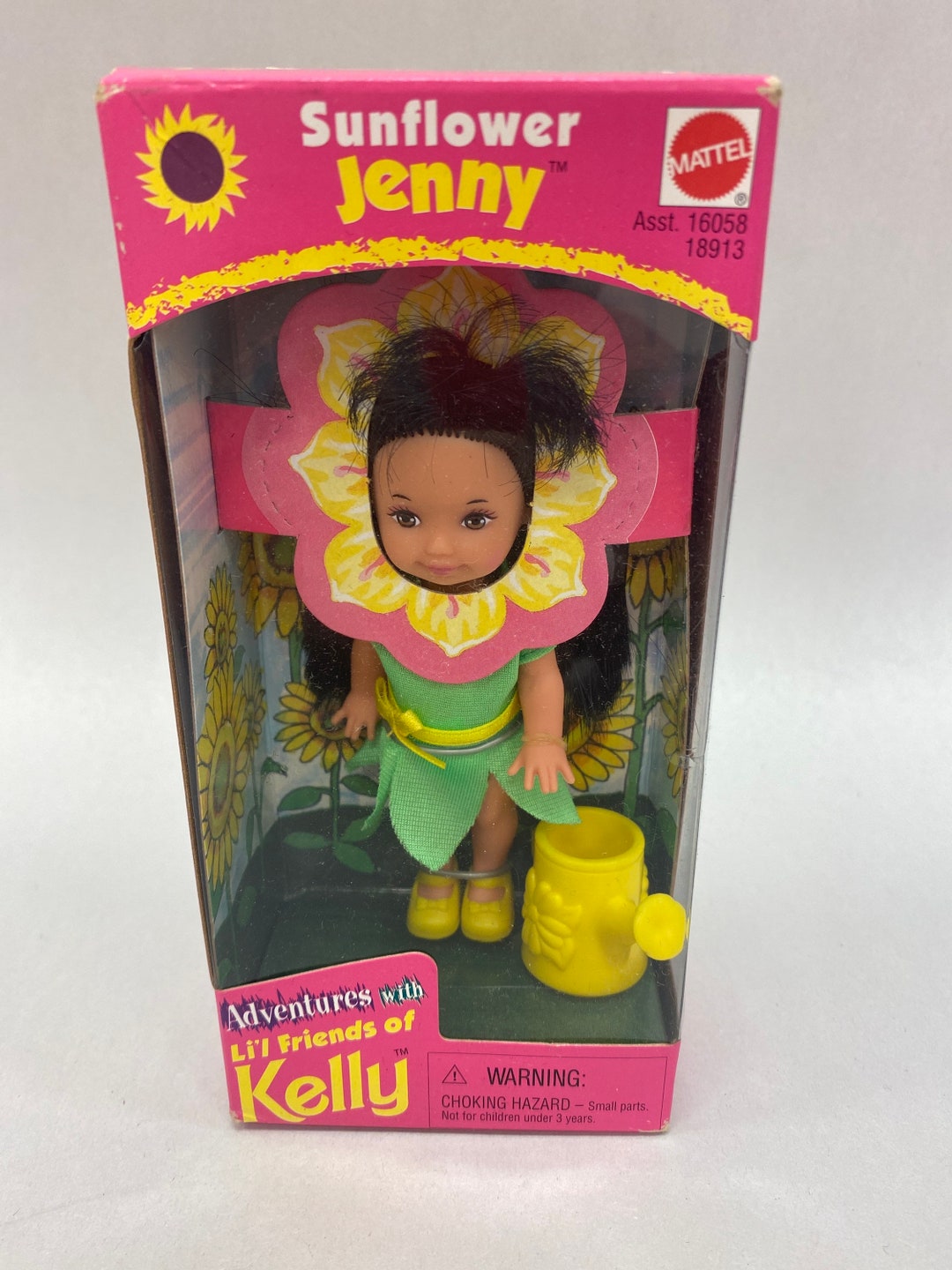 1998 Mattel Sunflower Jenny. Adventures With Lil Friends of Etsy