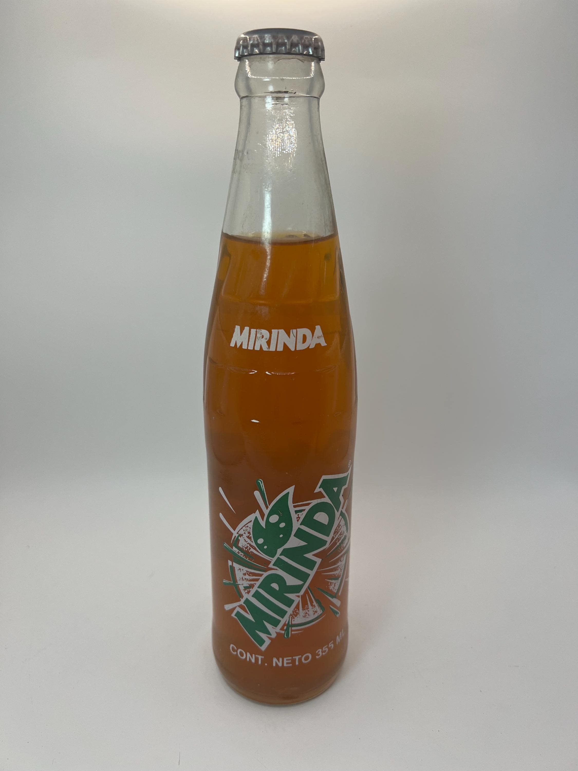 Vintage MIRINDA Orange Soda Bottle: Pepsi-cola Mexico, 355 Ml - Etsy