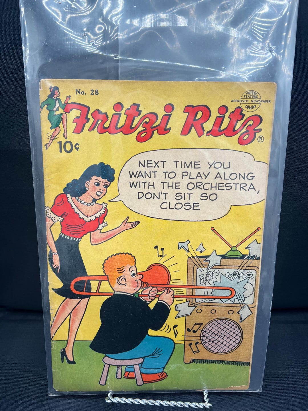 Vintage Fritzi Ritz Comic Book No. 28 - Etsy