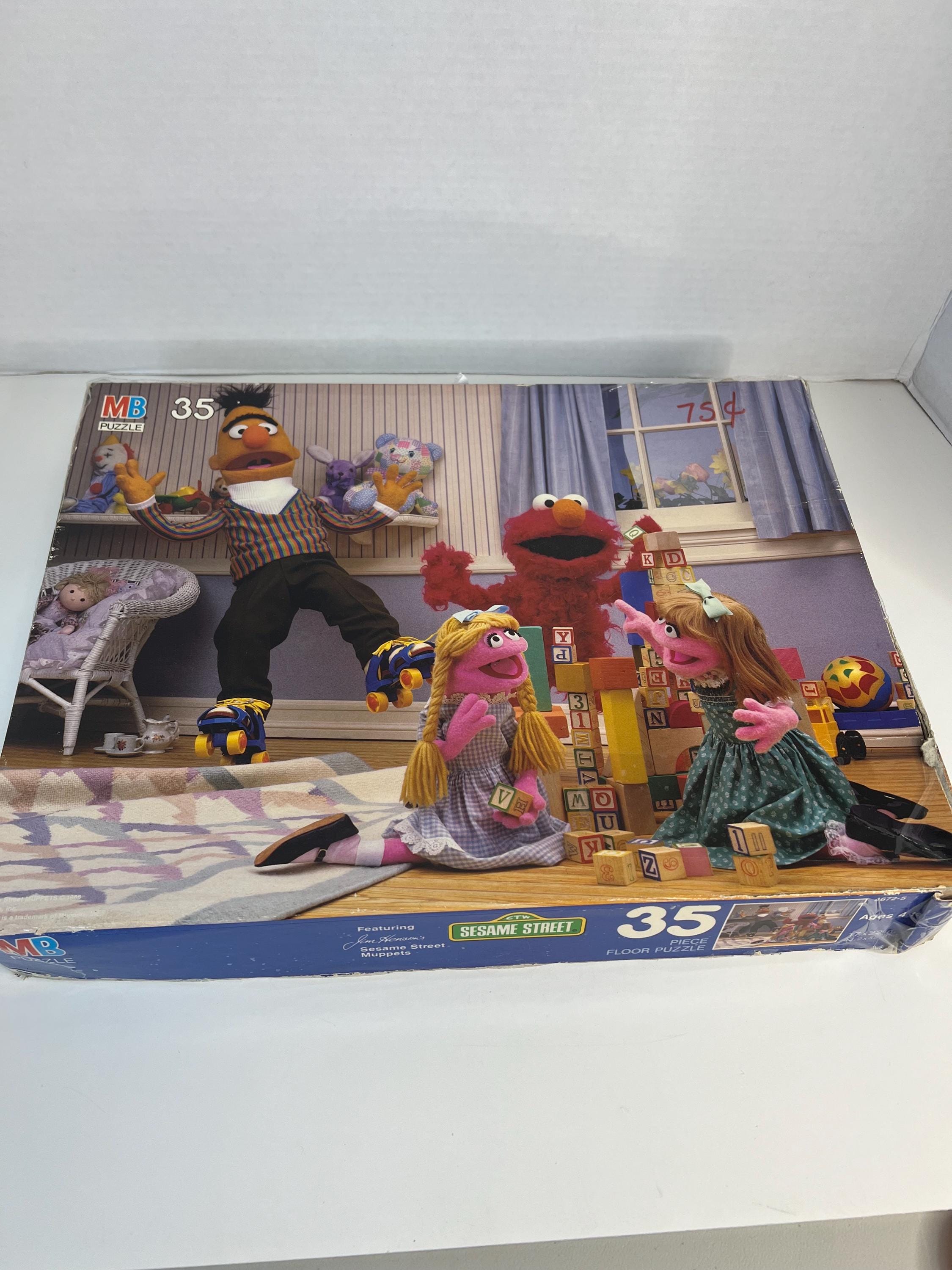 デットストック品 セサミストリート 35ピース パズル 1985 17x22 デットストック品 セサミストリート 35ピース パズル 1985 17x22