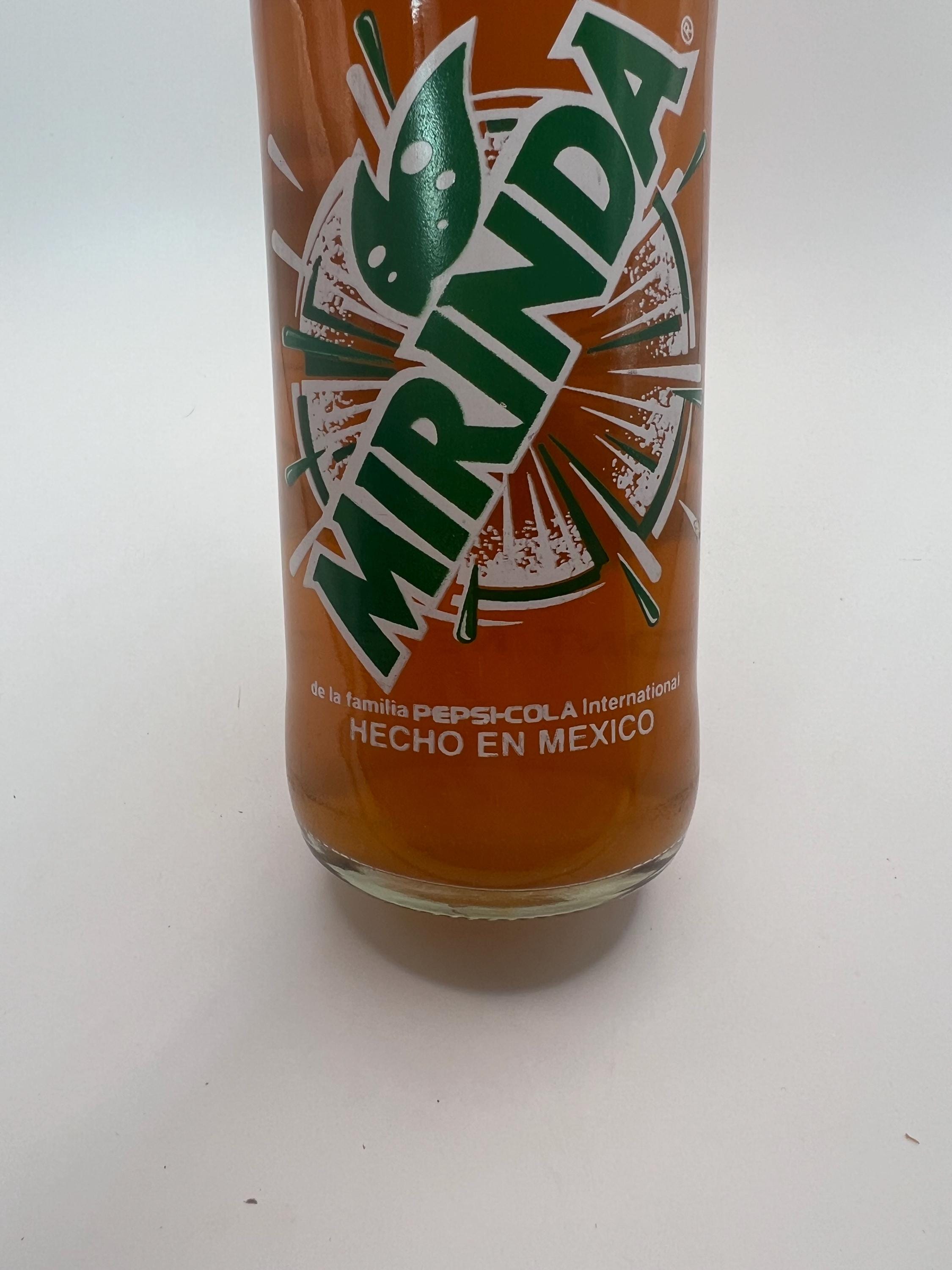 Vintage MIRINDA Orange Soda Bottle: Pepsi-cola Mexico, 355 Ml - Etsy