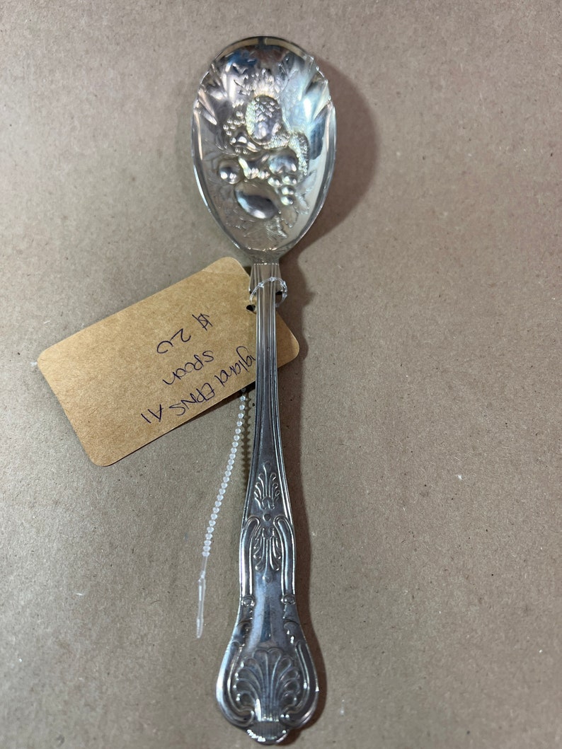 England EPNS AI Serving Spoon 925 Silver. Etsy